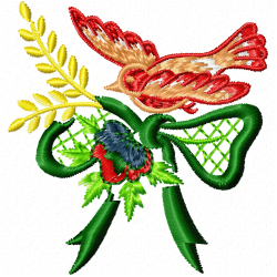 Flowers Embroidery Design 6